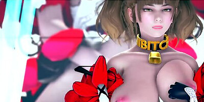 3d Animation Idol In Slut Suit On The Stage Sexy Dance Mmd