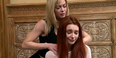 Bella Bends, Lacy Lennon And Big T In Busty Milf Dovefucking Redhead Lesbian