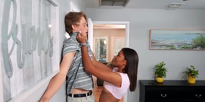 Michelle Anderson In A White Innocent Guy Cant Do Anything But Satisfy A