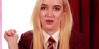 British 18 Year Old Schoolgirl Upskirt J.O.I