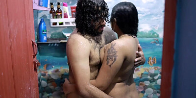 Fucking My Big Boobs Hot Indian Girlfriend In Shower - Hindi Audio