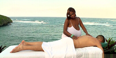 Miosotis' mammary-mashing, cum-inducing massage - Miosotis and Juan Largo - Scoreland2