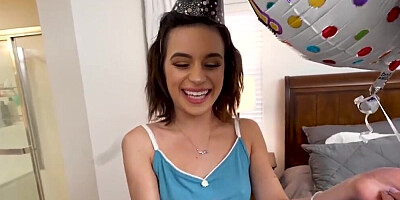 POV brunette bang with a cute girl who needs dick