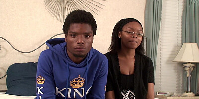 Amateur Ebony Couple Get It On - Baby Gurl & Baby Boy