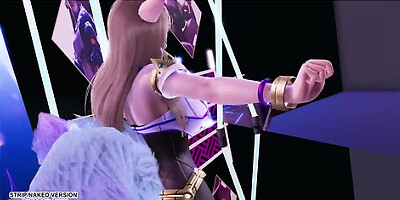 [mmd] Kda League of Legends Sexy Kpop Dance