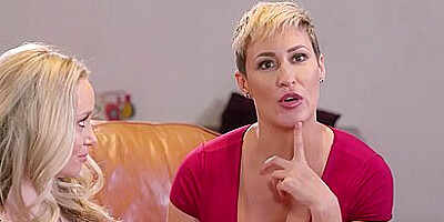 Book Club Milfs Recreate Hot Lesbian Massage With Aurelly Rebel, Ryan Keely And Aiden Starr