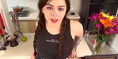 Big Booty Busty Teen Screwed Hard And Creampied