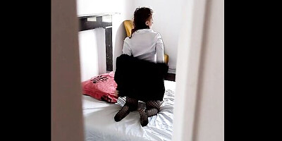 Skillful madam at mother scene