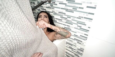 Mia's big tits sex