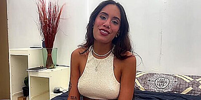 Papi Rodriguez In Beautiful Latina Cums Like Crazy In A Threesome With Two Huge Cocks