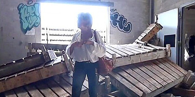 Nude Striptease And Flashing In Public With Lady Sonia