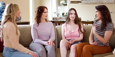 Hazel Moore, Aiden Ashley And Siri Dahl In Im Timid But Do Want To Lick My Nanny