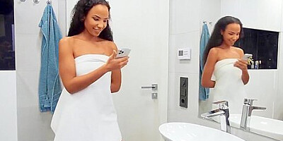 Alluring Black Teen 18+ Romy Indy Exciting Porn Clip
