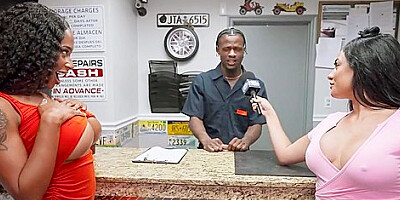 Sarai Minx Goes From Street Dares To Getting Drilled In The Shop For A Cash Prize