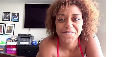 Large Stepbrother Plays With Black Stepsister - Milu Blaze