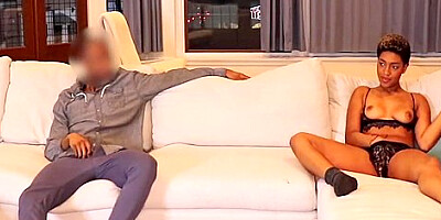 Ebony Made To Swallow With Lina Paige