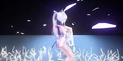 [mmd]haku-響喜乱舞[by Alone]