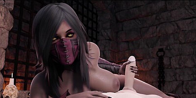 Mileena Mortal Kombat Handjob