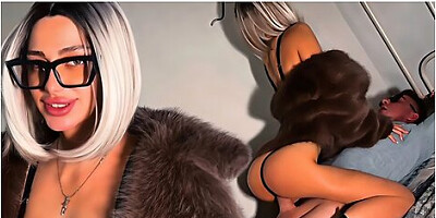 A Rich Bitch Fucks A Foreman While Her Husband Is On A Business Trip