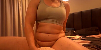 Enormous Bootie Solo COUGAR Cushion Porking to Stiff Ejaculation
