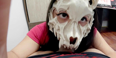 Is It Halloween? Or Furryween? Idk But Great Blowjob! - Tantaly Priscy Rollplay