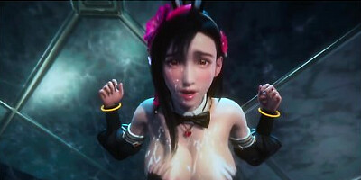 Lustful Bunny Girl Tifa Passionate Sex