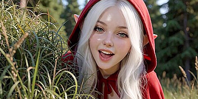 The Secret Adventure of Little Red Riding Hood and the Big Black Cock (AI)
