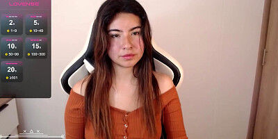 Super slim super cute big boobs teen babe cam show