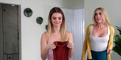 Molly Little Tells Stepmom Sarah Taylor to get a Fuck Buddy for Stress Relief