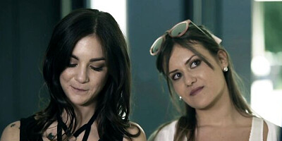 Conquering Lullu and Mina's handjob scene