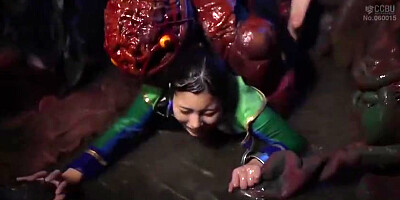 [spsd-08] Heroine Swallowed Whole: Sairyuuger With Arisu Mai And Mai Arisu
