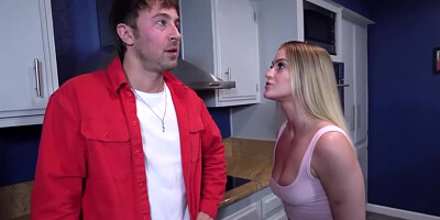 An innocent tattooed hottie Kenzie Madison gets fucked like a whore