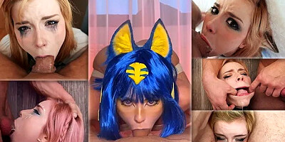 Best Deepthroat Moments Compilation