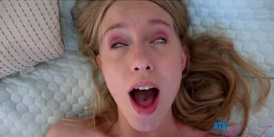 Pussy Licked, Sucks Cock, Gives Footjob And Takes It Deep - Blowjob