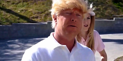 President Trump Parody Creampie It's Huuuuge!