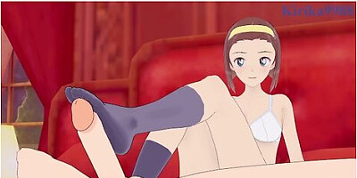 Sonoko Suzuki And I Have Intense Sex In The Bedroom. - Detective Conan Hentai