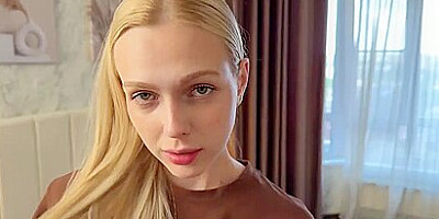 Beautiful Busty Blonde Teen 18+ Pussy Pounded Hard