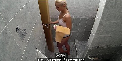 Two Horny Czech Girls Have Hot Steamy Sex In The Shower