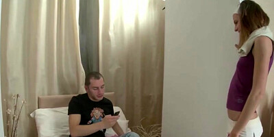 Tits sex with angelic Oliver Strelly from Stunning 18