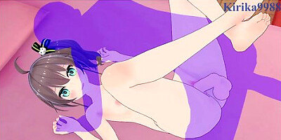 Intense Sex In The Bedroom - Hololive Vtuber Hentai