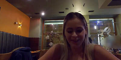 Rich big-boobed blonde Vittoria Dolce screwed from behind
