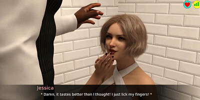 Succubus Contract Blonde College Girl With Tight Pussy Losses Her Virginity From Bbc In The Toilet Episode 11