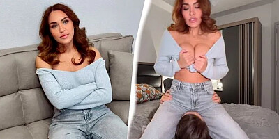 Curvaceous Redhead's Face-Sitting and Oral