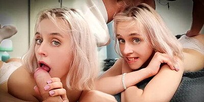 Caring for Shy Stepsister Turns Intimate