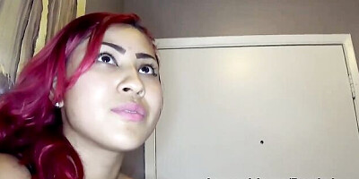 LA New Girl featuring sugar's cumshot video