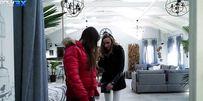 Fantastic Amirah Adara and Angel Emily at fantasy trailer