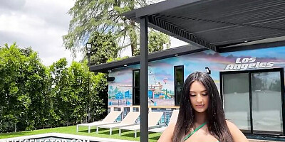 Eliza and Sahara's interactive scene