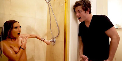 Stepsister Shower Sex Encounter