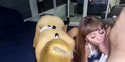 My Girlfriend Takes the Store Employee to Make a Threesome