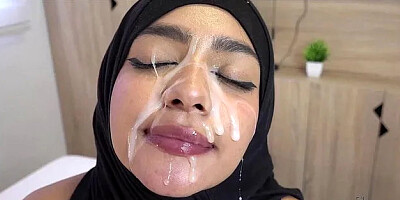 Interracial Encounter with Hijabi Teen